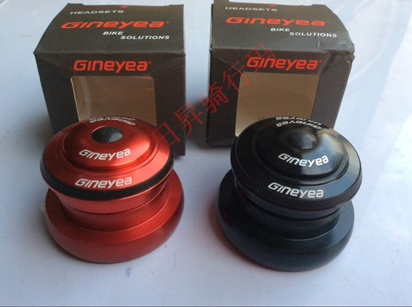GINEYEA ποδήλατο cnc εξωτερικό ρυμουλκούμενο ακουστικά άνω 1-1/8 "κάτω 1-1/2" για 44mm πλαίσιο 1
