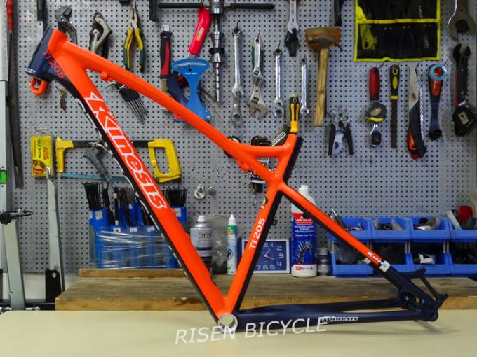 27.5 Σύνθετο MTB Φρέμα 650B Φρέμα ποδηλάτου βουνού 1640g XC Hardtail Bike Φρέμα AL6061 SPF Τεχνολογία τρία χρώματα 3