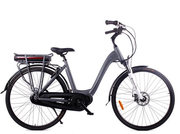Πιστοποιημένο ηλεκτρικό ποδήλατο πόλης με Bafang Mid Drive Motor System 0