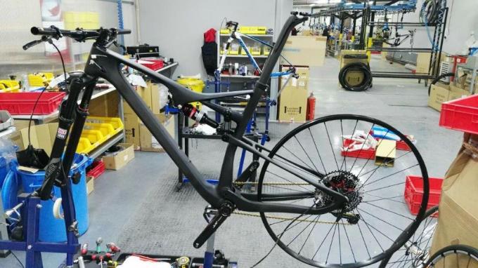 29er XC πλήρης ανάρτησης Carbon Bike Frame 27.5 Plus Carbon Mountain Bike Mtb Frame 7