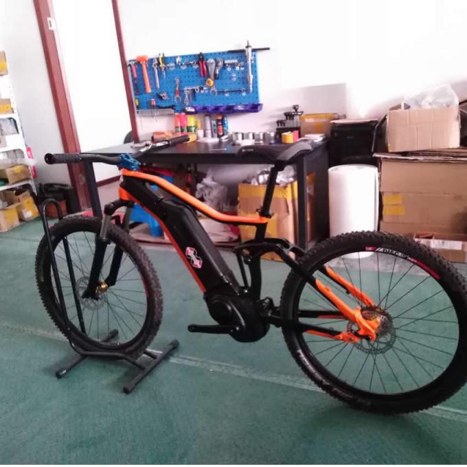 Κίνα Stock 27.5er Ηλεκτρική πλήρης ανάρτησης Φρέμα ποδηλάτου Bafang G330 Αλουμίνιο Trail Ebike Emtb Mountain Bike 0