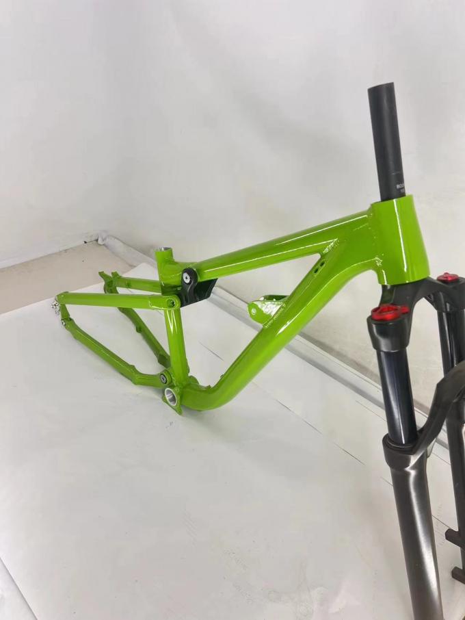 26er Junior πλήρης ανάρτησης Mountain Bike Frame XC/Trail Softtail Mtb ποδήλατο 13,5 ίντσες 1