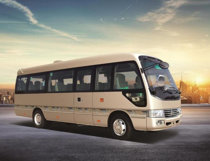 7 μέτρα 21 θέσεις Ντίζελ Μίνι λεωφορείο Toyota Coaster Επιβάτης Βαν Μικροβύσμα RHD 0